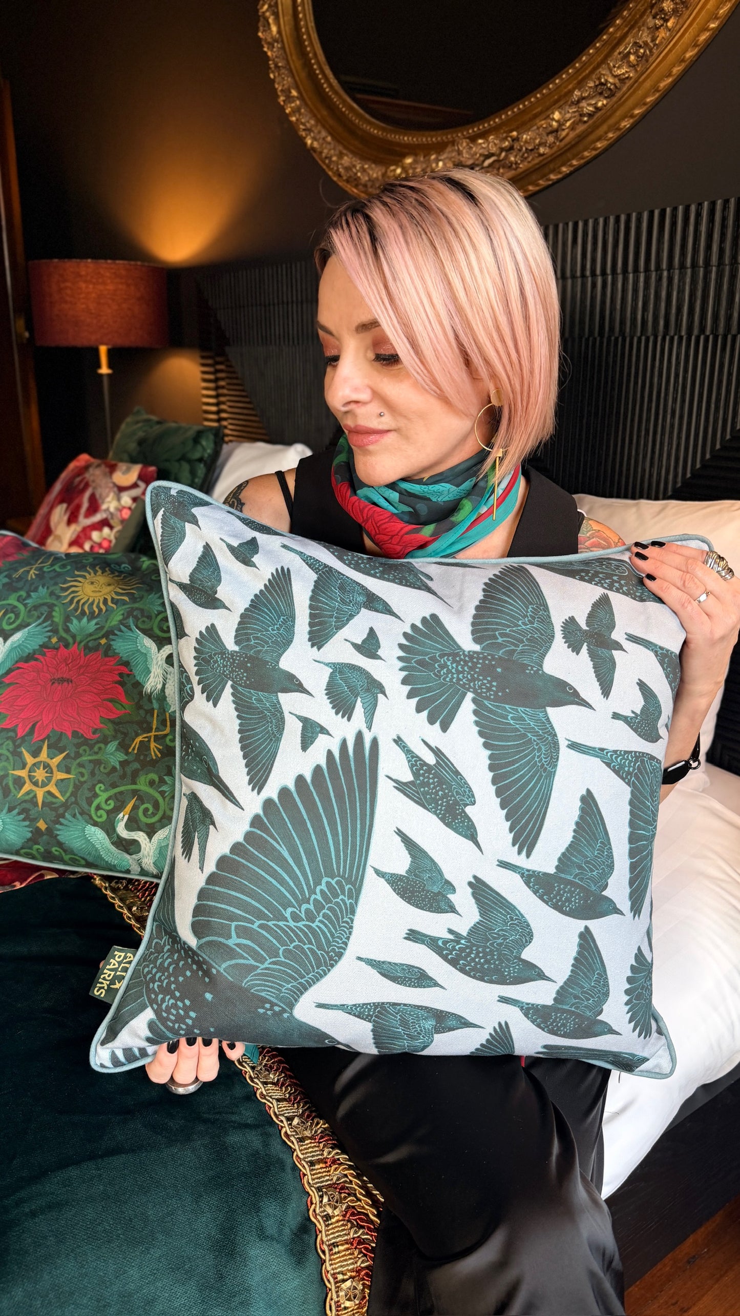 Murmuration Luxury Cushion Cover