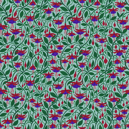 Fuchsia Dance Wallpaper