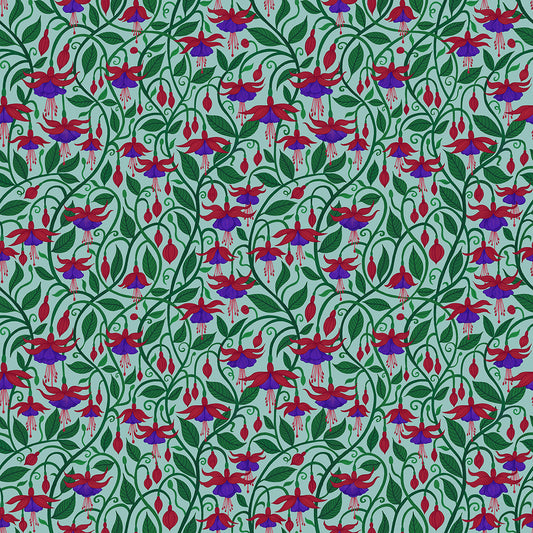 Fuchsia Dance Wallpaper