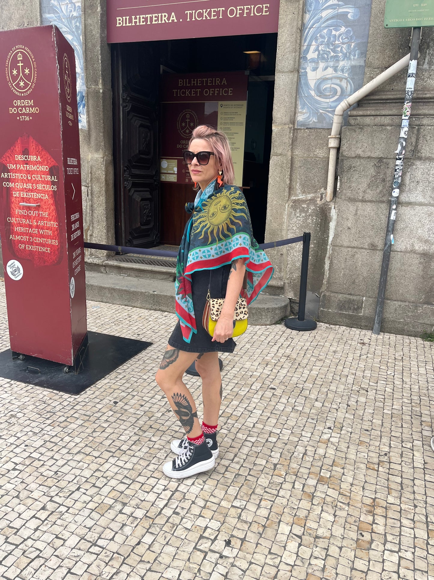 Wild and Free Heron Scarf