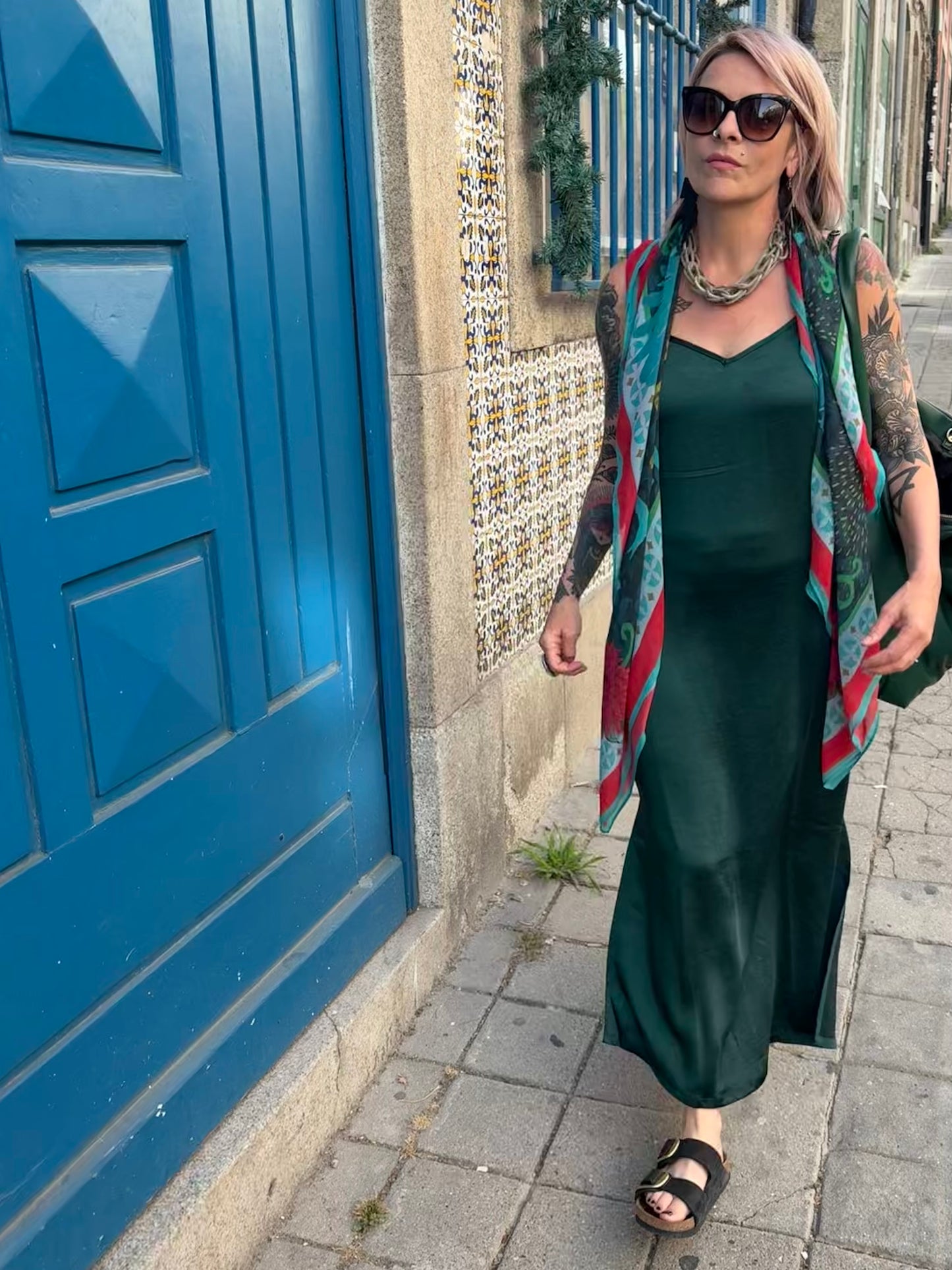 Wild and Free Heron Scarf