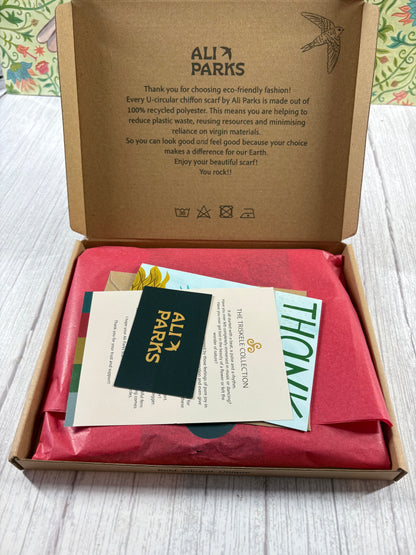 Wild and Free Heron Scarf