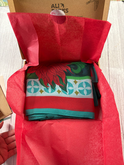 Wild and Free Heron Scarf