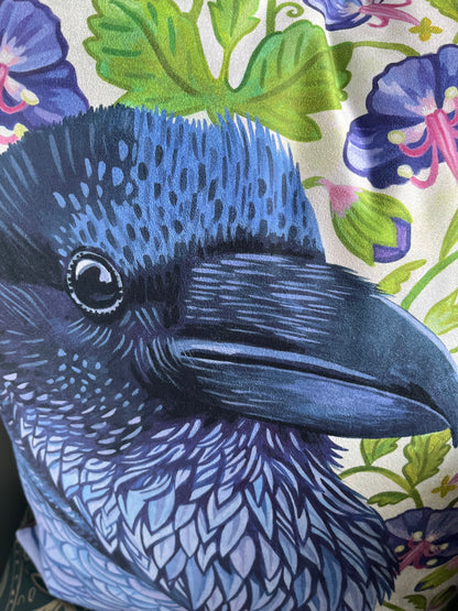 Raven's Gaze Cushion Cover
