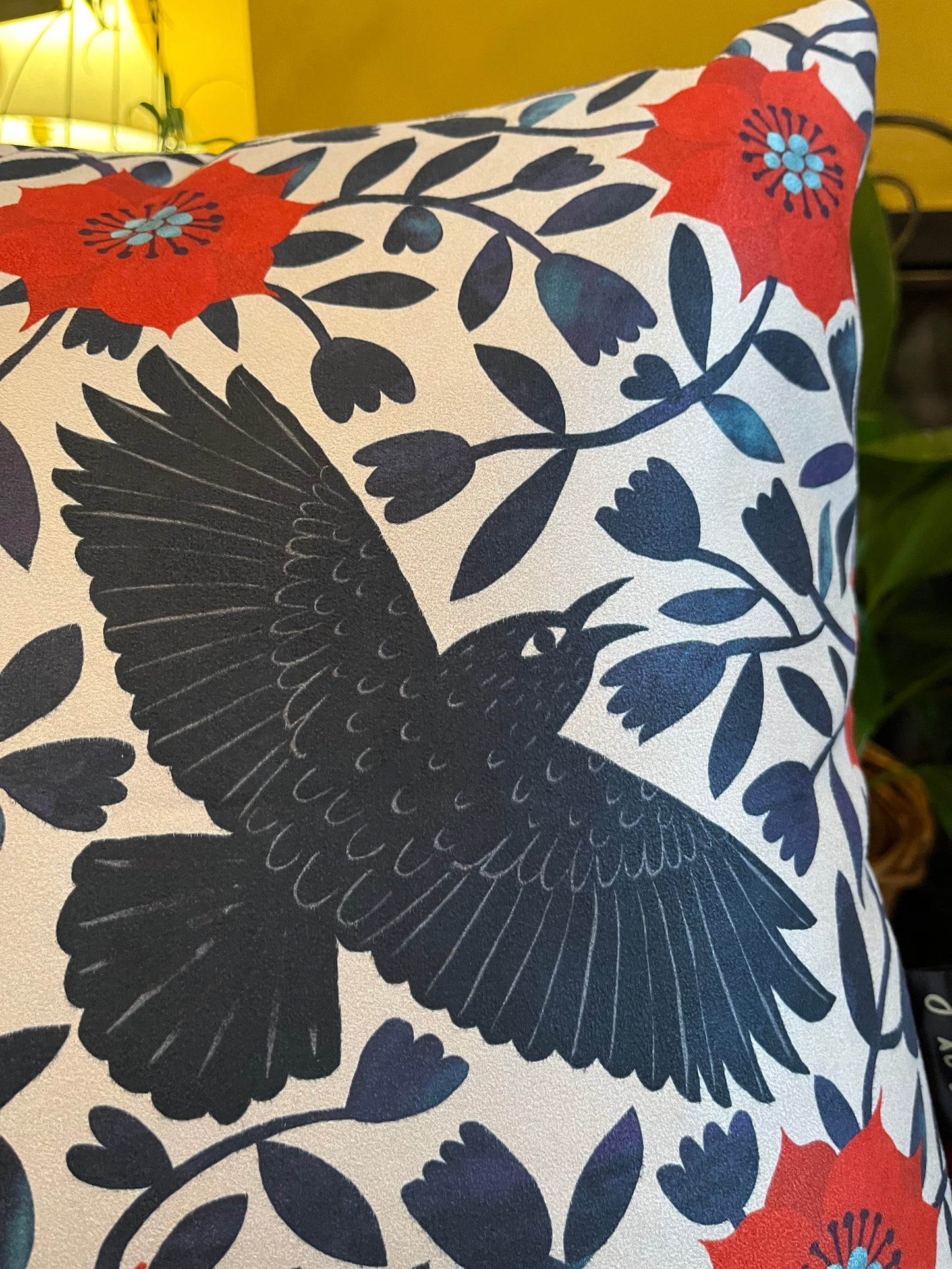 December Crow Cushion Cover