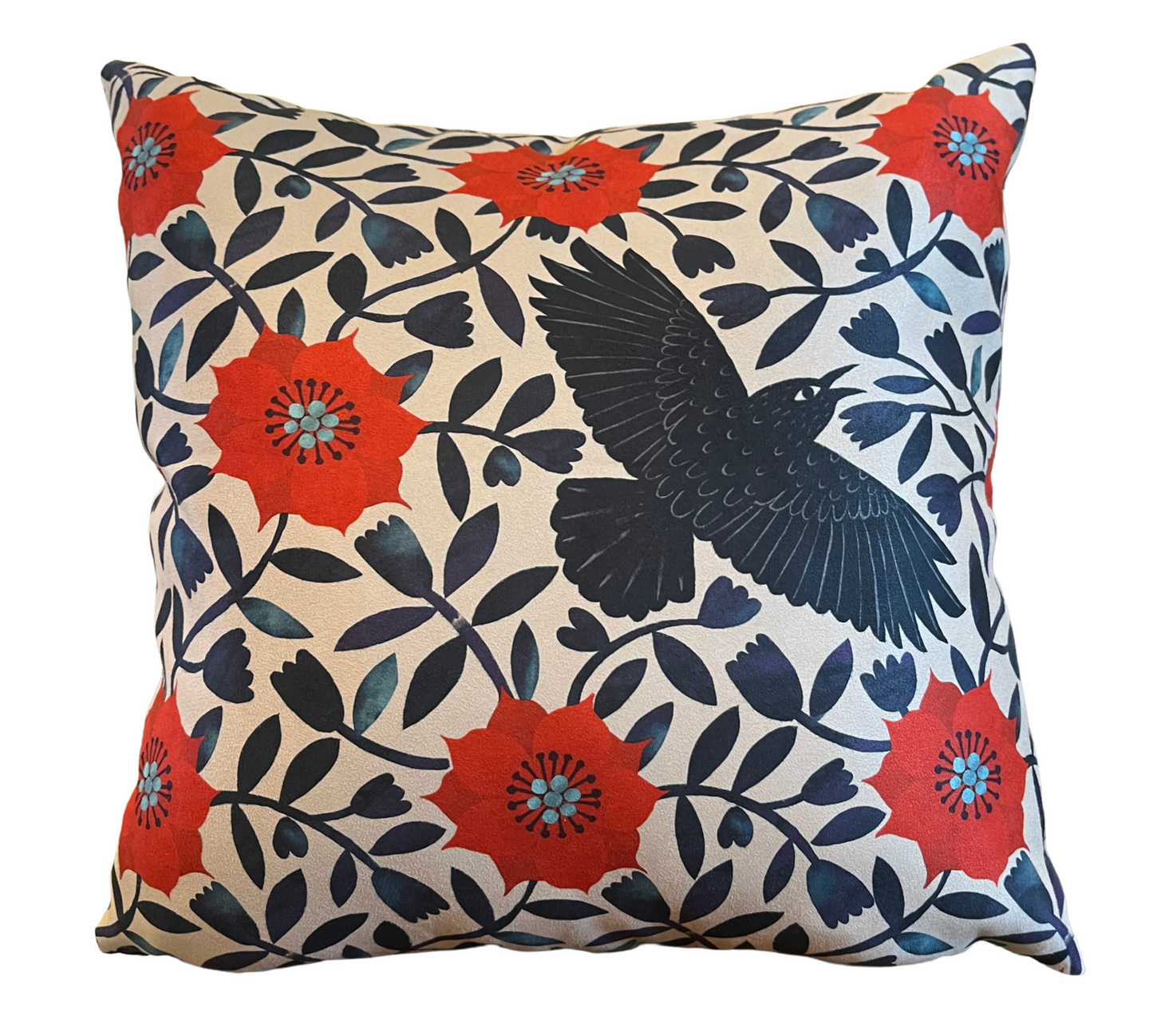 December Crow Cushion Cover