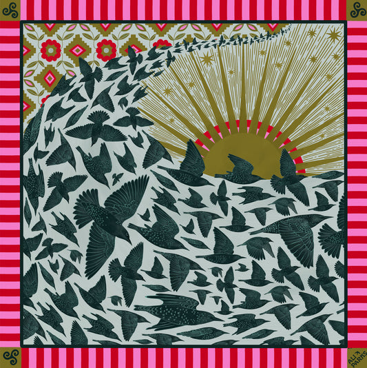 PREORDER Murmuration scarf