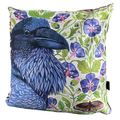 Raven's Gaze Cushion Cover